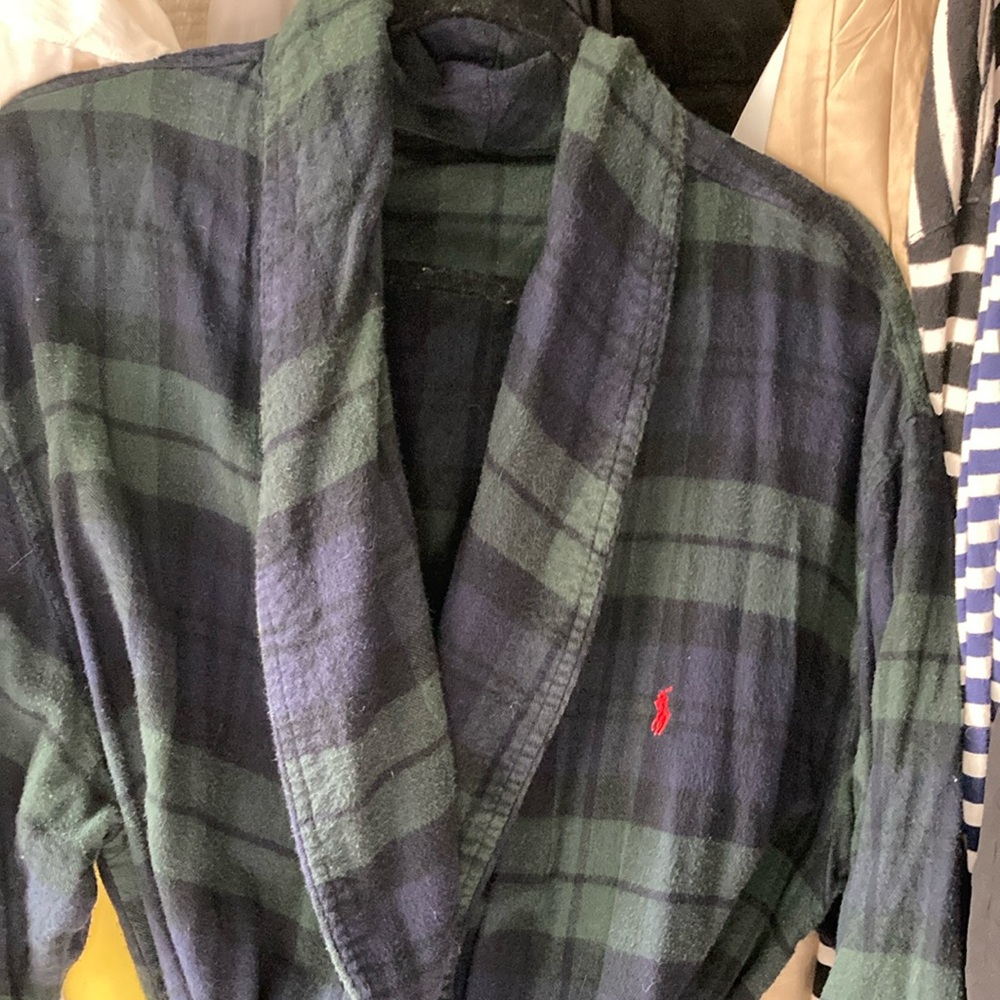 Ralph Lauren Plaid Robe